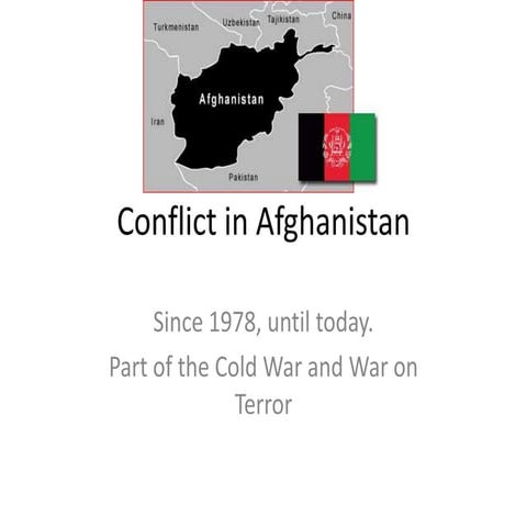 Conflict in afghanistan