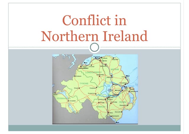 Conflict in northern ireland
