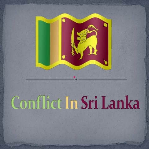 Conflict in Sri Lanka
