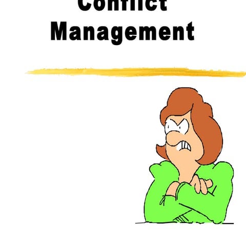 Conflict management