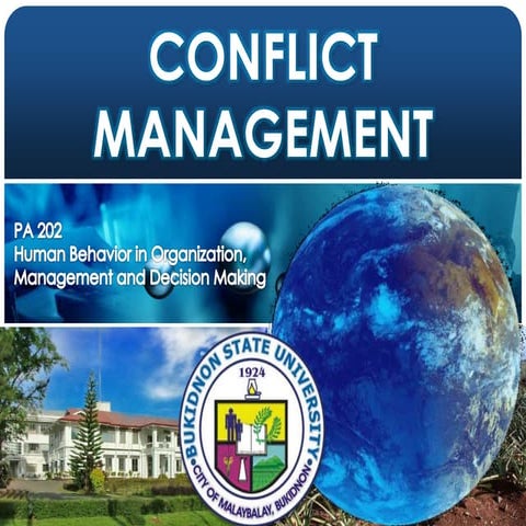 Conflict Management