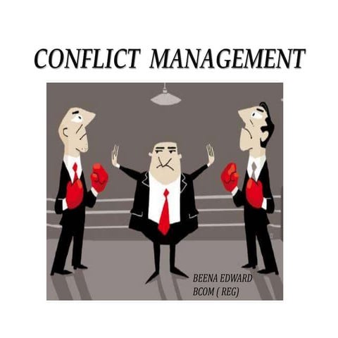 Conflict management