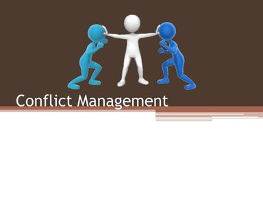 Conflict management