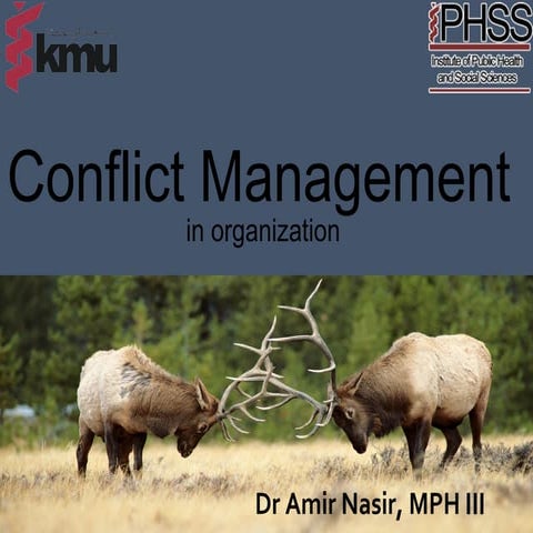 Conflict management 