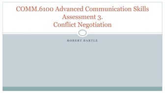 Conflict negotiation. The Ukraine crisis