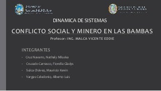 Conflicto Social y minero en Las Bambas