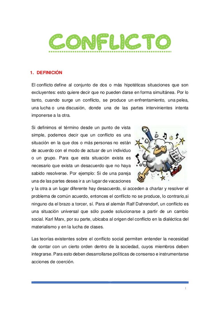 Conflicto Imprimir