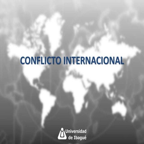 Conflicto internacional