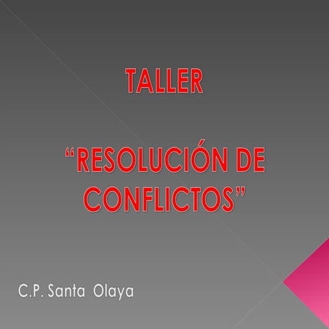 Conflictos