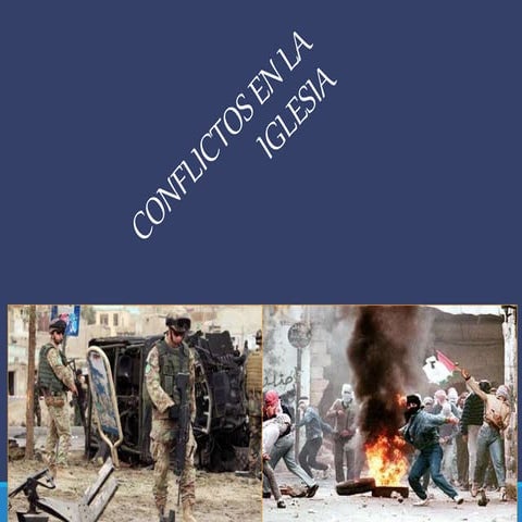 CONFLICTOS EN LA IGLESIA.ppt