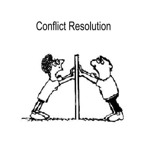 Conflict resolution