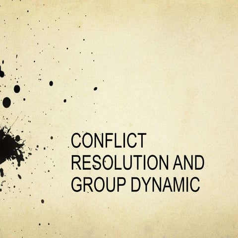 IYC12 - Conflict Resolution