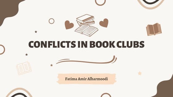 Presentation On Engagement In Book Clubs Ppt