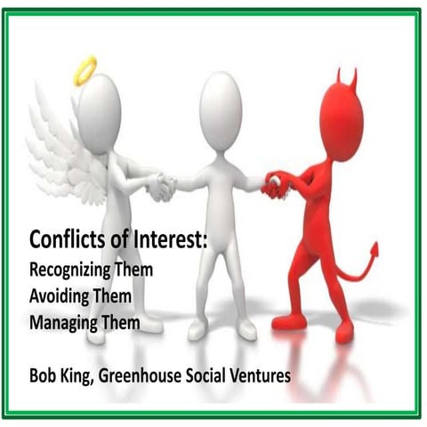 Conflicts of Interest