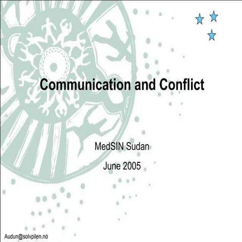 Conflicts presentation | PPT