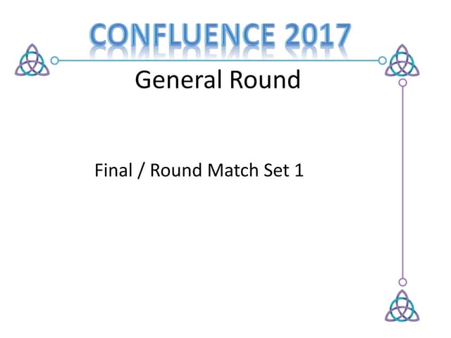 Siliguri Quiz Club, Confluence 2017 by Soumik Choudhury