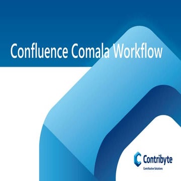 Confluence Comala Workflow