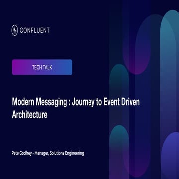 Citi Tech Talk: Messaging Modernization