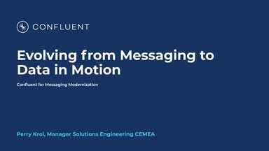 Confluent Messaging Modernization Forum