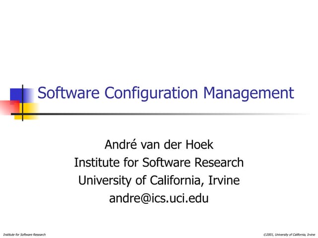 Configuration Management