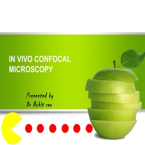 Confocal microscopy of the eye