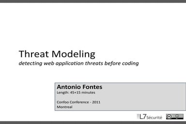 Threat modeling web application: a case study