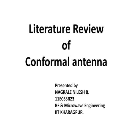 Conformal antenna