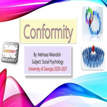 Conformity