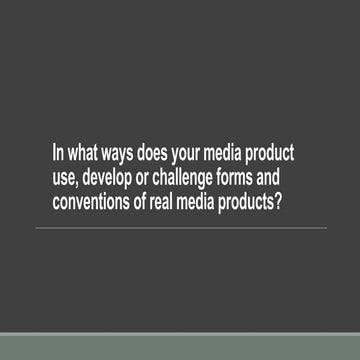 How my music video conforms to the indie genre.