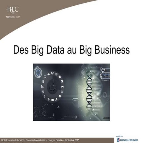 Conférence Big Data HEC Paris 2015
