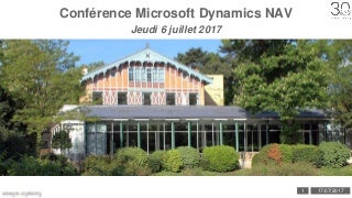 Conférence dynamics nav journée 30 ans absys cyborg 06072017