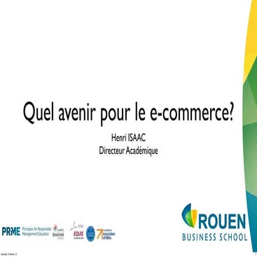 Quel avenir pour le e-commerce