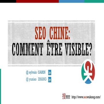 SEO en Chine - Pourquoi et Comment réaliser ?