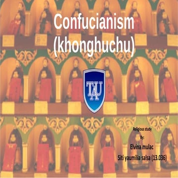 Confucianism (khonghuchu) 