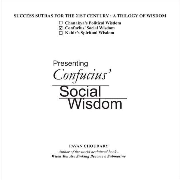 Confucius' Social Wisdom