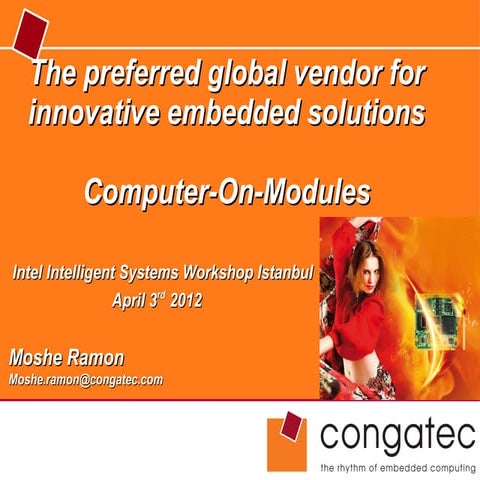 Congatec_Global Vendor for Innovative Embedded Solutions_Istanbul