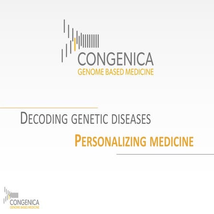 Congenica Genome Analysis and Clinical Interpretation: An Overview