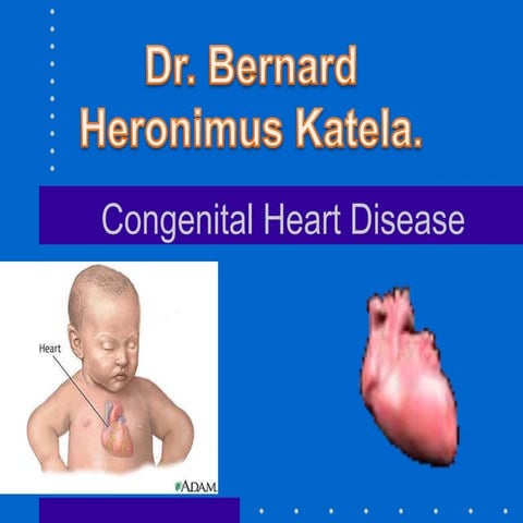 Congenital heart diseases | PPTX
