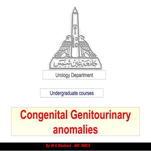 Congenital anomalies ppt
