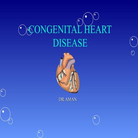 Congenital heart disease