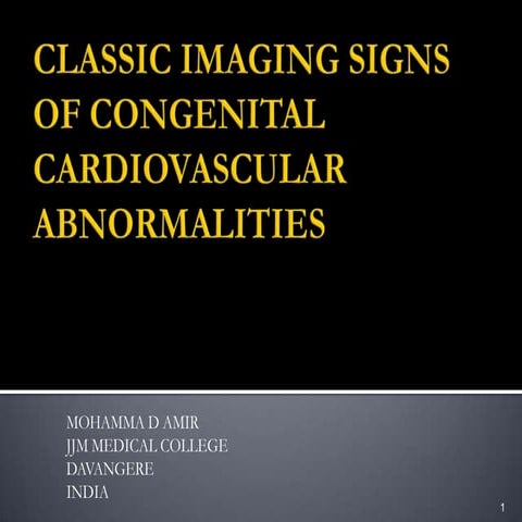 Congenital Heart Diseases