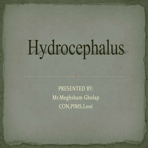 Hydrocephalus