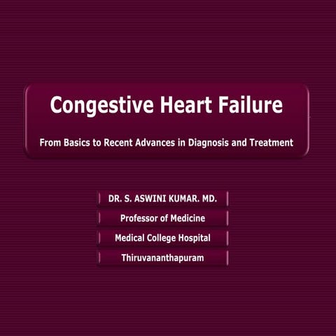 Congestive Heart Failure | PPTX