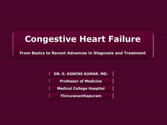 Pathophysiology of Heart failure | PPT | Heart and Cardiovascular ...