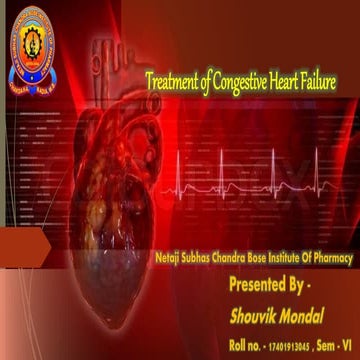 Congestive Heart Failure | PPTX