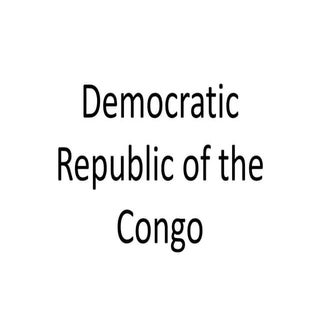 Congo Democratic Republic