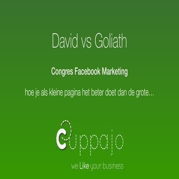 Congres facebook marketing 2014