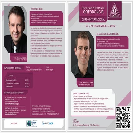 Congreso de la SOCIEDAD PERUANA DE ORTODONCIA 