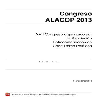 Congreso ALACOP 2013