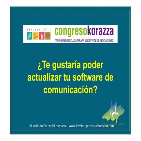 ¿Te gustaría poder actualizar tu software de comunicación? Gustavo Bertolotto 